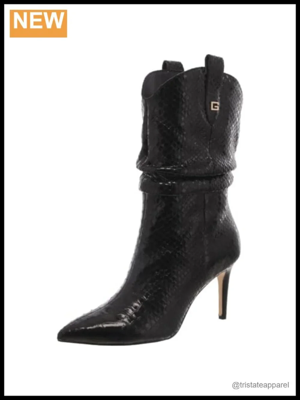 Genuine Suede Slouchy Pull-On Booties with Stiletto Heels Pointed Toe
